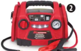 Canadian Tire Motomaster 900A Booster Pack with Air Compressor offer