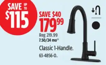 Canadian Tire Pfister Classic 1-Handle offer