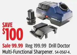 Canadian Tire Drill Doctor Multi-Functional Sharpener offer