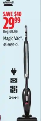 Canadian Tire Bissell Magic Vac offer