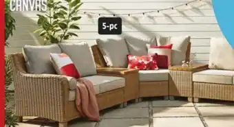 Canadian Tire CANVAS Moraine Sectional Set offer
