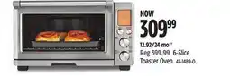 Canadian Tire 6-Slice Toaster Oven offer