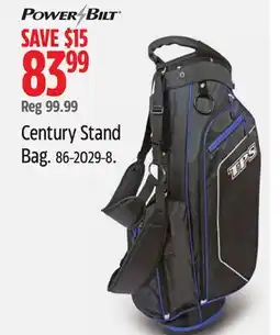 Canadian Tire PowerBilt Century Stand Bag offer
