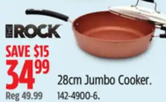 Canadian Tire Heritage The Rock 28cm Jumbo Cooker offer