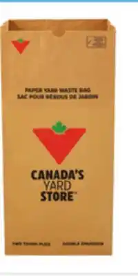 Canadian Tire Compostable 2-Ply Leaf Bags, 20-Pack offer