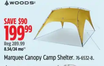 Canadian Tire Marquee Canopy Camp Shelter offer