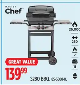 Canadian Tire MASTER Chef S280 BBQ offer