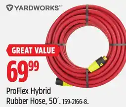 Canadian Tire Yardworks ProFlex Hybrid Rubber Hose offer