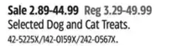 Canadian Tire Selected Dog and Cat Treats offer