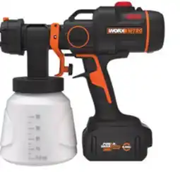 Canadian Tire Worx 20V Cordless Paint Sprayer offer
