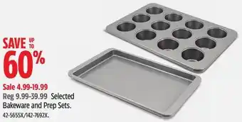 Canadian Tire Selected Bakeware and Prep Sets offer