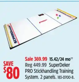 Canadian Tire SuperDeker PRO Stickhandling Training System offer
