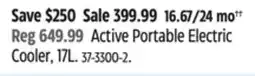 Canadian Tire Igloo Active Portable Electric Cooler offer