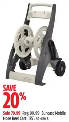 Canadian Tire Suncast Mobile Hose Reel Cart offer