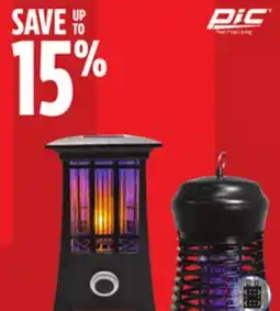 Canadian Tire PIC Selected Bug Zapper and Insect Traps offer