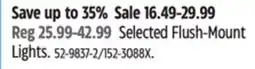 Canadian Tire Noma Selected Flush-Mount Lights offer