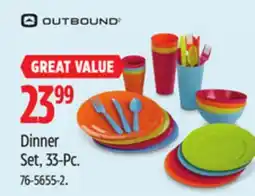 Canadian Tire Outbound Dinner Set offer