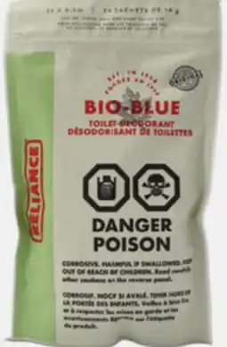 Canadian Tire Bio-Blue Toilet Deodorant Sachets offer