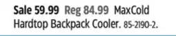 Canadian Tire Igloo MaxCold Hardtop Backpack Cooler offer
