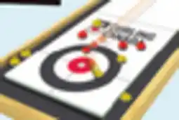 Canadian Tire Team Canada Deluxe Wood Tabletop Curling offer