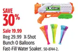 Canadian Tire X-Shot Bunch O Balloons Fast-Fill Water Soaker offer