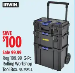 Canadian Tire Irwin Rolling Workshop Tool Box offer