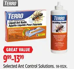 Canadian Tire Terro Selected Ant Control Solutions offer