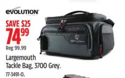 Canadian Tire Evolution Largemouth Tackle Bag offer
