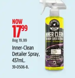 Canadian Tire Chemical-guys Inner-Clean Detailer Spray offer