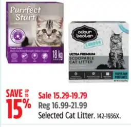 Canadian Tire Purrfect Start Selected Cat Litter offer