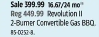 Canadian Tire Coleman 2-Burner Convertible Gas BBQ offer