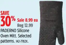 Canadian Tire PADERNO Silicone Oven Mitt. Selected patterns offer