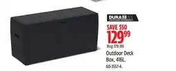 Canadian Tire Duramax Outdoor Deck Box, 416L offer