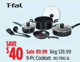 Canadian Tire T-fal 9-Pc Cookset offer