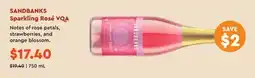 Wine Rack SANDBANKS Sparkling Rosé VQA offer