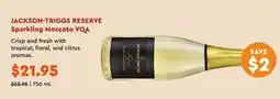 Wine Rack JACKSON-TRIGGS RESERVE Sparkling Moscato VQA offer