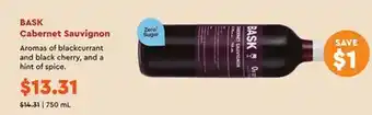 Wine Rack BASK Cabernet Sauvignon offer