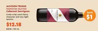 Wine Rack JACKSON-TRIGGS Cabernet Sauvignon offer