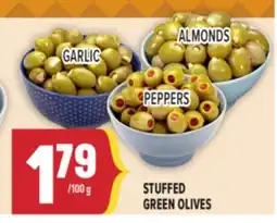 Marché Adonis STUFFED GREEN OLIVES offer