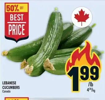 Marché Adonis LEBANESE CUCUMBERS offer