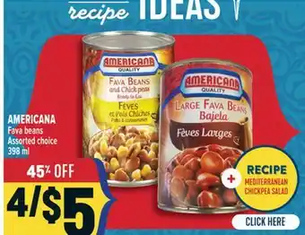 Marché Adonis AMERICANA Fava beans offer