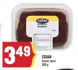 Marché Adonis CEDAR Sumac spice offer