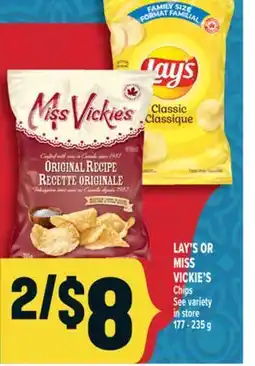 Marché Adonis LAY'S OR MISS VICKIE'S Chips offer