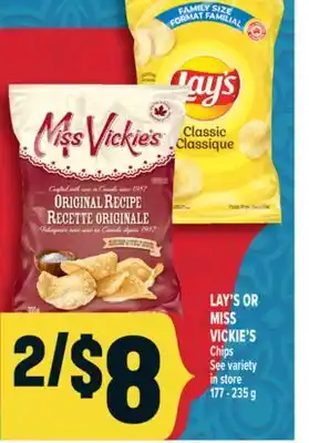 Marché Adonis LAY'S OR MISS VICKIE'S Chips offer