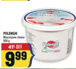 Marché Adonis POLENGHI Mascarpone cheese offer