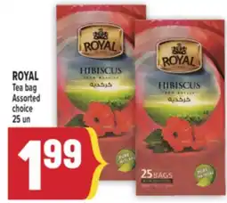 Marché Adonis ROYAL Tea bag offer