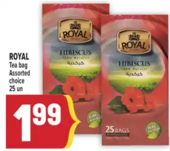 Marché Adonis ROYAL Tea bag offer