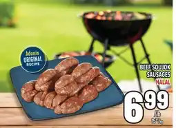 Marché Adonis BEEF SOUJOK SAUSAGES HALAL offer