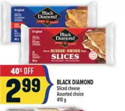 Marché Adonis BLACK DIAMOND Sliced cheese offer