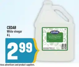 Marché Adonis CEDAR White vinegar offer